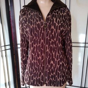 Giraffe Zip Up Jacket